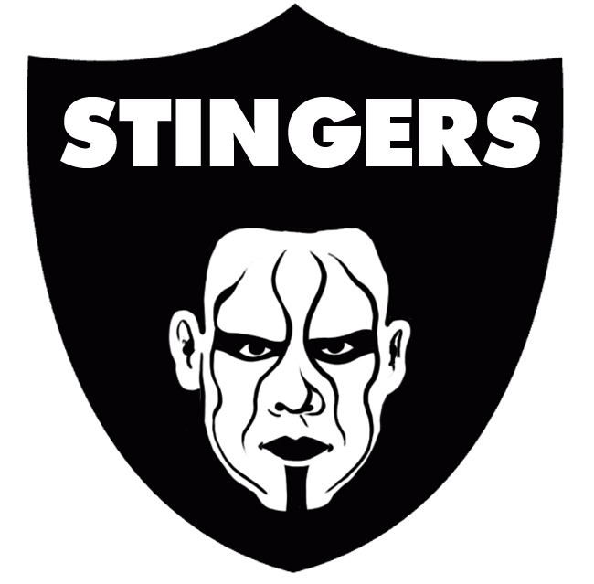 Oakland Raiders Sting Logo iron on transfers